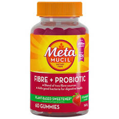 Fibre + Probiotic Strawberry Gummies 60 Pack 240g