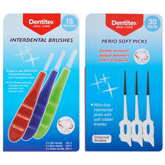 Interdental Perio Soft Picks 30 Pack or Interdental Brushes 15 Pack