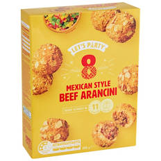 Mexican Style Beef Arancini 8 Pack 200g
