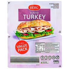 Thinly Sliced Turkey 4 pack, 320g