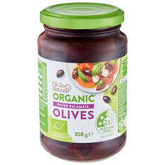 Organic Kalamata Olives Pitted 350g