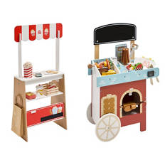 Wooden Movie Stall or Food Cart