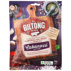 Australian Wagyu Beef Cabanossi Sticks 100g