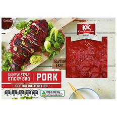 Chinese Style Sticky BBQ Butterflied Scotch Pork