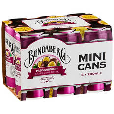 Passionfruit Mini Cans 6 Pack 200ml