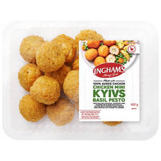 Chicken Mini Kyivs Basil Pesto 400g