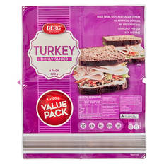 Thinly Sliced Turkey 4 pack, 320g