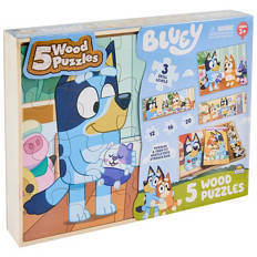 Licensed Wood Puzzles 5 Pack