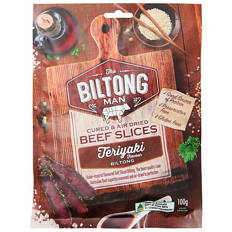 Teriyaki Biltong Slices 100g