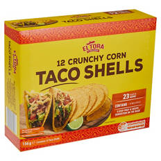 Crunchy Corn Taco Shells 12 Pack 156g