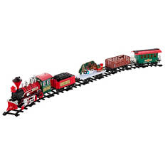 Large Christmas Train Set