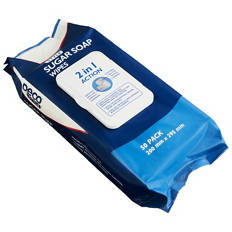 Sugar Soap Wipes 50 Pack