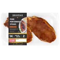 Teriyaki Style Pork Porterhouse Steaks 400g