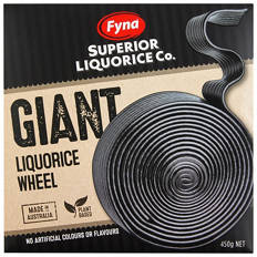 Giant Liquorice Wheel 450g