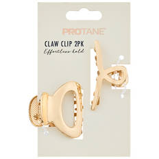 Metallic Gold Hair Claw Clip 2 Pack