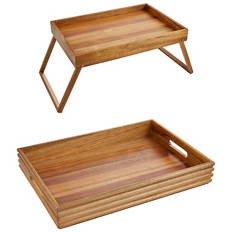Wooden Breakfast Tray