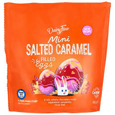 Salted Caramel Choviva Mini Eggs 90g