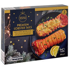 Premium Lobster Tails with Garlic Butter Glaze 380g