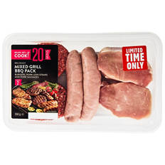 Mixed Grill BBQ Pack 550g