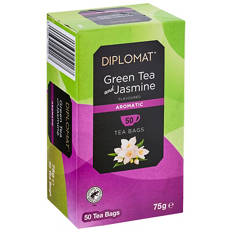 Green Tea Jasmine 50 Tea Bags 75g