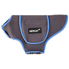 Calming Dog Jacket Grey/Blue
