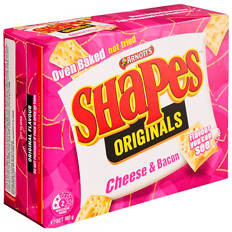 Shapes Cheese & Bacon 180g