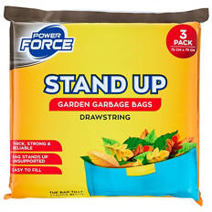 Garden Garbage Bags 3 Pack
