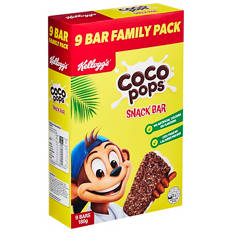 Coco Pops Bars 9 Pack 180g