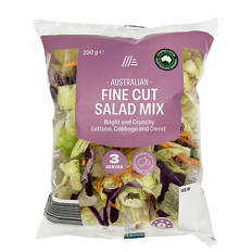 Fine Cut Salad Mix 200g