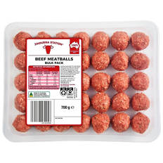 Beef Meatballs Bulk Pack