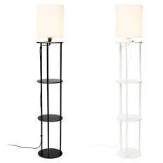 Floor Lamp with Shelf
