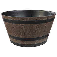 Whiskey Barrel Planter