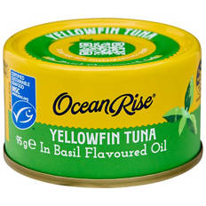 Yellowfin Tuna Chunks in Basil Flavoured Oil 95g