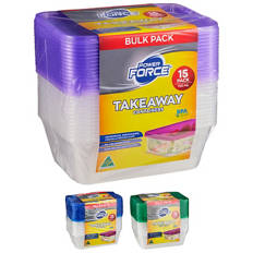 Takeaway Containers 15 Pack