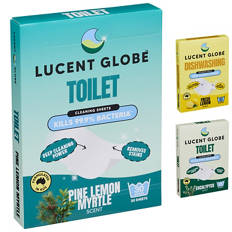 Dish Sheets 50 Pack & Toilet Sheets 30 Pack