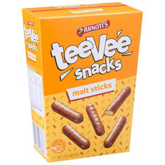 Tee Vee Snacks Malt Sticks 175g