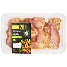 Lemon & Herb Marinated Chicken Thigh Steaks 500g