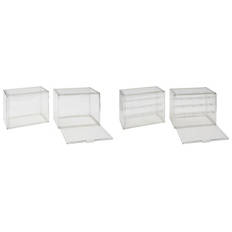 Stackable Acrylic Storage Cubes 2 Pack