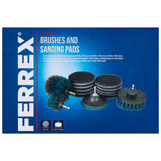 Drill Brush and Saning 14pc Set