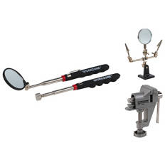 Hand Magnifier, Hobby Vice, or Pickup Tool 2 Piece