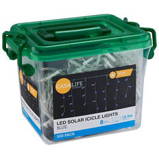 500 Pack LED Solar or Low Voltage Icicle Lights
