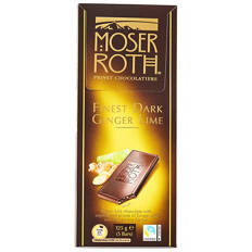 Finest Dark Ginger Lime Chocolate 5 Pack 125g