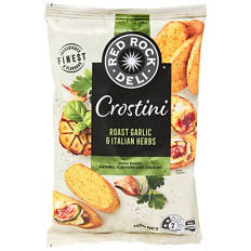 Crostini Roast Garlic & Italian Herbs 115g