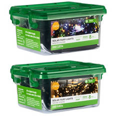 Solar LED Fairy Lights 250 Pack