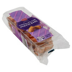 Choc Chip Muffin Bars 10 Pack 420g