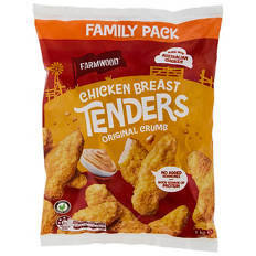Chicken Breast Tenders Original Crumb 1kg