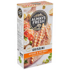 Sesame and Sea Salt Grissini 125g