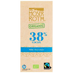 Organic 37% Cocoa Milk Chocolate 100g