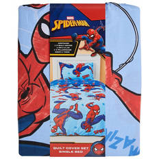Assorted Children's Licensed Quilt Cover Set Single Size