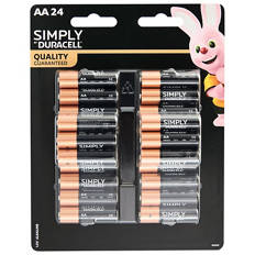 Batteries AA or AAA 24 Pack